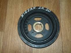 Шкив коленвала. Nissan: Bluebird, Wingroad, Primera Camino, R'nessa, Serena, Presea, Primera, Avenir, Pulsar, Almera, Prairie, Liberty, Sunny Cal...