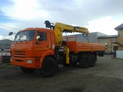 Soosan SCS866LS. Автомобиль Камаз-43118-3027-46 с КМУ Top + бур 400мм., 11 700 куб. см., 12 720 кг.
