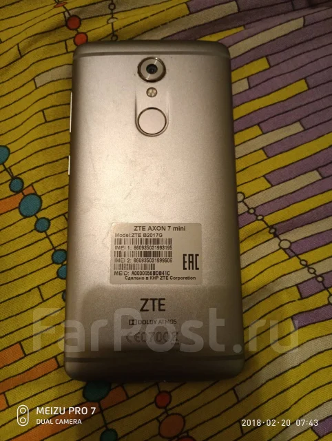 ZTE Axon 7 Mini. �/� ����