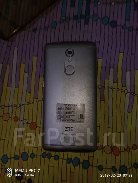 ZTE Axon 7 Mini. �/� ����