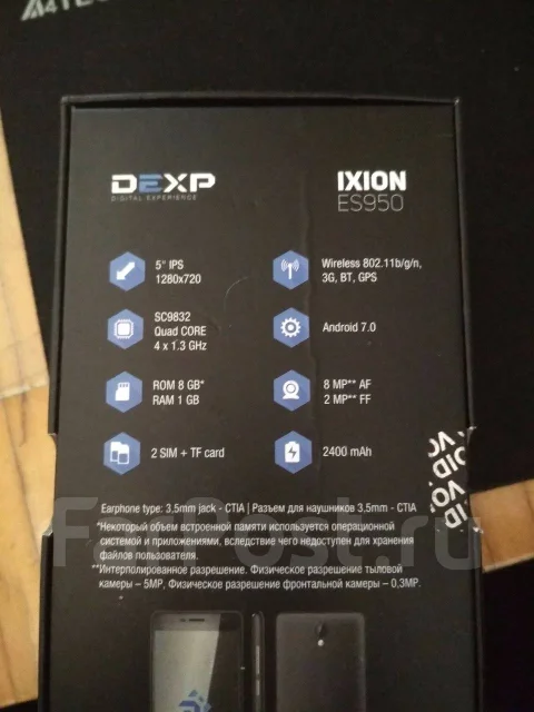 DEXP Ixion. ����� ����