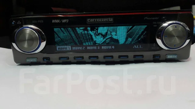 Carrozzeria DEH-P919 - Процессор DSP, CD, MP3, WMA, FM/AM, AUX, 1