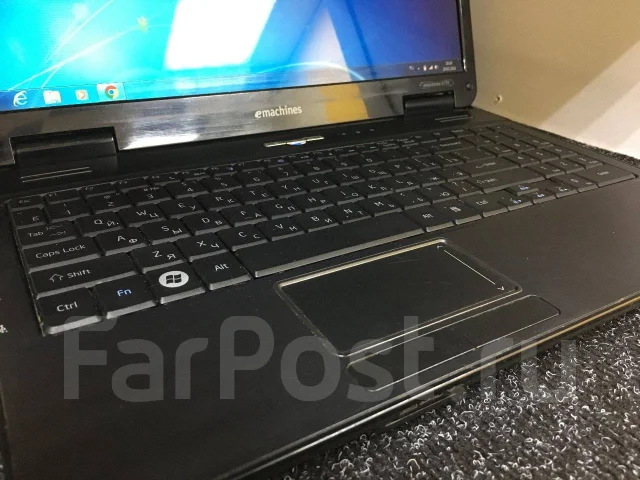 eMachines E725. 2,1����, ���� 250���, WiFi: 1, ����������� �� 2��. ����