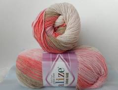 Пряжа Alize Cotton Gold Batik ( ализе батик ) м-н Нить Ариадны