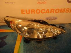 Фара. Peugeot 207, WA, WB, WC, WK Двигатели: DV6TED4, EP3C, EP6, EP6C, EP6DT, EP6DTS, ET3J4, TU3A
