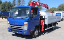 JAC N75. Новый с КМУ UNIC 373K от официального дилера в г. Иркутске., 3 760 куб. см., 4 000 кг., 4x2