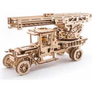 Конструктор 3D-пазл Ugears - Пожарная лестница (на базе грузовика UGM-11)