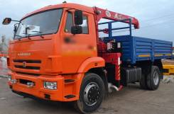 Камаз 43253. с манипулятором UNIC URV-373 Япония, 7 777 куб. см., 5-10 т
