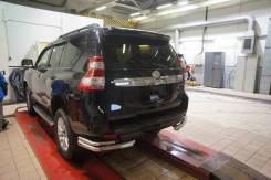 Защита бампера. Toyota Land Cruiser Toyota Land Cruiser Prado, GDJ150, GDJ150L, GDJ150W, GRJ150, GRJ150L, GRJ150W, KDJ150, KDJ150L, LJ150, TRJ150, TRJ...
