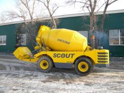 Carmix. Самоходный бетоносмеситель Piccini scout 3500, 3,50 куб. м.