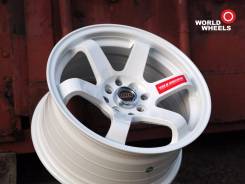 RAYS VOLK RACING TE37. 8.0x15", 4x100.00, 4x114.30, ET22, ЦО 73,1 мм.