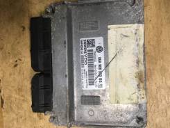 Блок управления двс. Volkswagen Jetta, 1K2 Volkswagen Golf, 1K1, 1K5, AJ5 Двигатели: AXX, AZV, BAG, BCA, BDK, BFS, BGP, BGQ, BGU, BHJ, BHY, BKC, BKD...