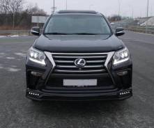 Обвес кузова аэродинамический. Lexus GX460. Под заказ