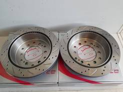 Диск тормозной. Toyota: Land Cruiser, FJ Cruiser, Hilux Surf, Land Cruiser Prado, Sequoia, 4Runner Lexus GX470, UZJ120 Двигатели: 1KDFTV, 1KZT, 1KZTE...