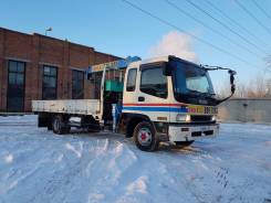 Isuzu Forward. борт 5 тонн стрела 3 тонны, 8 200 куб. см., 5 000 кг.
