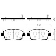 Колодки тормозные. Suzuki: Wagon R Wide, Samurai, Kei, Carry Truck, Ignis, Swift, MR, Wagon R Solio, Alto, Vitara, Twin, Cervo, Lapin, Wagon R Plus, E...