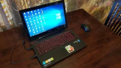 Lenovo IdeaPad Y5070. 15.6", 2 800,0����, ��� 8 ��, ���� 1 000���, WiFi, Bluetooth, ����������� �� 4��. ����
