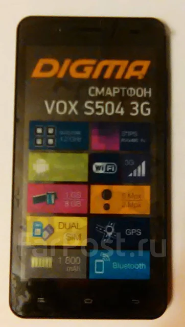 Digma Vox S504 3G. �/� ����