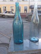 Бутыль старинный! Четверть! Синее Стекло! Ранние советы. Оригинал