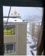 1-комнатная, улица Владивостокская 35б. 4 км, частное лицо, 31 кв. м. Вид из окна днём