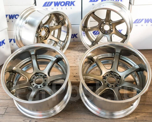 Work Emotion T7R 2P. 9.5x18", 5x100, 5x112, 5x114.3, 5x120. ��� ����� �� ���������� ����