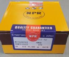 Кольца поршневые 4M40 STD NPR SDM31114ZZ, ME201522 конус Mitsubishi во Владивостоке Кольца поршневые 4M40 STD NPR SDM31114ZZ, ME201522 конус Mitsubishi