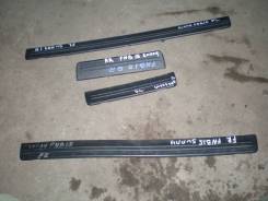 Накладка на порог. Nissan Bluebird Sylphy, FG10, QG10, QNG10, TG10 Nissan Pulsar, N16 Nissan Sunny, B15, FB15, FNB15, G10, JB15, N16G, QB15, SB15 Двиг...