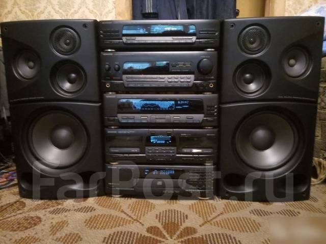 Муыкальный центр HI-FI аудио стерео система Kenwood ROXY-L5, б/у