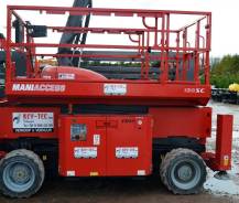 Manitou 120. Ножничный дизельный самоходный подъемник, 12 м. Под заказ