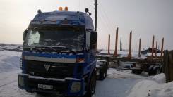 Foton Auman. Срочно продам тягач Фотон Ауман 2008г. с полуприцепом лесовоз, 3 000 куб. см., 35 000 кг.