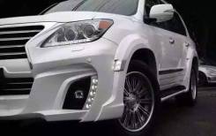 Обвес кузова аэродинамический. Lexus LX570. Под заказ