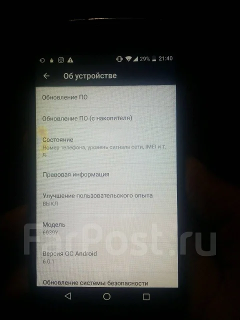 Alcatel Idol 3 4.7 6039Y. �/� ����