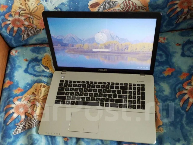 Asus K750JB-TY012H. 17.3", 2,4����, ��� 8 ��, ���� 1 500���, WiFi: 1, Bluetooth: 1, ����������� �� 4��. ����