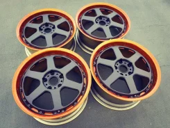 RAYS VOLK RACING GT-P. 8.0/9.0x18", 5x114.3, ET43/45, �� 73,1���. ����