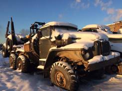 Урал 4320. Лесовоз Урал-4320 с прицепом, 11 000 куб. см., 15 000 кг.