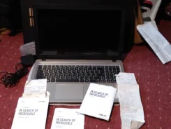 Asus VivoBook X540SA. 15.5", 2,4����, ��� 512 ��, ���� 500���, WiFi, Bluetooth, ����������� �� 6��.