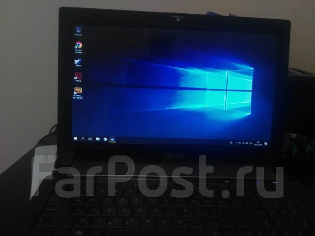 Asus N53. 15.6", 2,3����, ��� 8 ��, ���� 500���, WiFi: 1, Bluetooth: 1, ����������� �� 1��. ����
