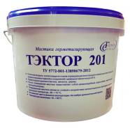 Герметик для швов ТЭКТОР 201 (серый, комплект 12,5 кг)