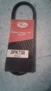 Ремень. Honda: Ballade, Civic, CR-X, Civic CRX, Civic Shuttle, Integra Toyota Camry, SV33 Toyota Vista, SV33 Renault Kangoo Renault Logan Renault Twin...