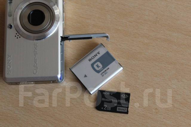 Sony dsc s750 карта памяти