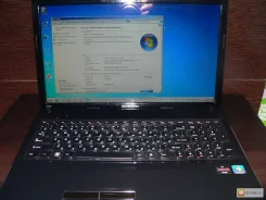 Lenovo G585. 15.6", 1,4����, ��� 4 ��, ���� 250���, WiFi, Bluetooth, ����������� �� 2��. ����