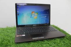 Asus X53U. 15,6", 2,0 ГГц, ОЗУ 3072 Мб, диск 320 Гб, WiFi, Bluetooth, аккумулятор на 2 ч.