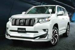 Обвес кузова аэродинамический. Toyota Land Cruiser Prado, GDJ150L, GDJ150W, GDJ151W, GRJ150L, TRJ150L, TRJ150W Двигатели: 1GDFTV, 1GRFE, 2TRFE. Под за...