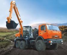 Эксмаш E195A. Продается экскаватор на автомобильном ходу Камаз-43118 в. Под заказ