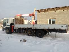 Isuzu Giga. Манипулятор Isuzu GIGA, 12 000 куб. см., 20 000 кг.