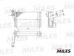 Радиатор отопителя. Volkswagen Passat, 3B2, 3B3, 3B5, 3B6 Audi: Coupe, 80, 90, A4, S4, Cabriolet, RS4 Skoda Superb Двигатели: 1Z, ACK, ADP, ADR, AEB...