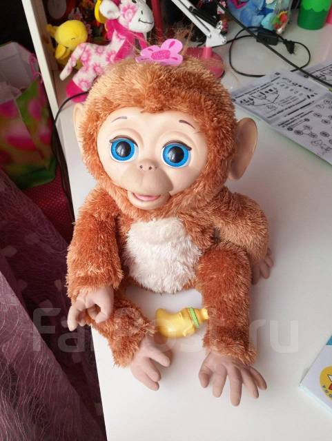 Смешливая обезьянка Hasbro Furreal Friends, б/у, в Цена
