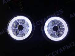 Фара противотуманная. Honda: Accord, Crosstour, CR-V, Pilot, Fit Mitsubishi: L200, ASX, RVR, Grandis, Delica D:5, Colt Plus, Pajero, Outlander, Colt S...