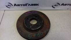 Диск тормозной. Toyota: Vios, Prius C, Vitz, iQ, Corolla Axio, Porte, Passo Sette, Probox, EQ EV, Yaris, Spade, Corolla Fielder, Succeed, Aqua, Belta...
