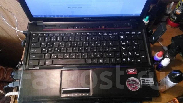 MSI GE60 2PL Apache. 15.4", 2,8����, ��� 8 ��, ���� 1 000���, WiFi: 1, Bluetooth: 1, ����������� �� 4��. ����
